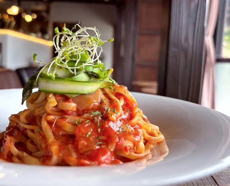 Cafe Lounge vin gogh 料理例（パスタ）