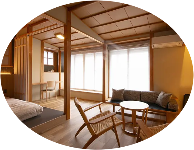 お部屋の紹介ページへ